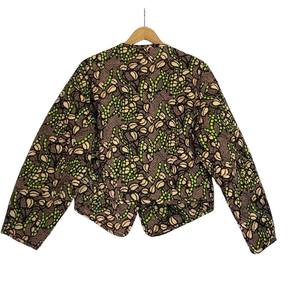 A.L.C Emory Quilted Jacket In Brown - Picture 5 of 12